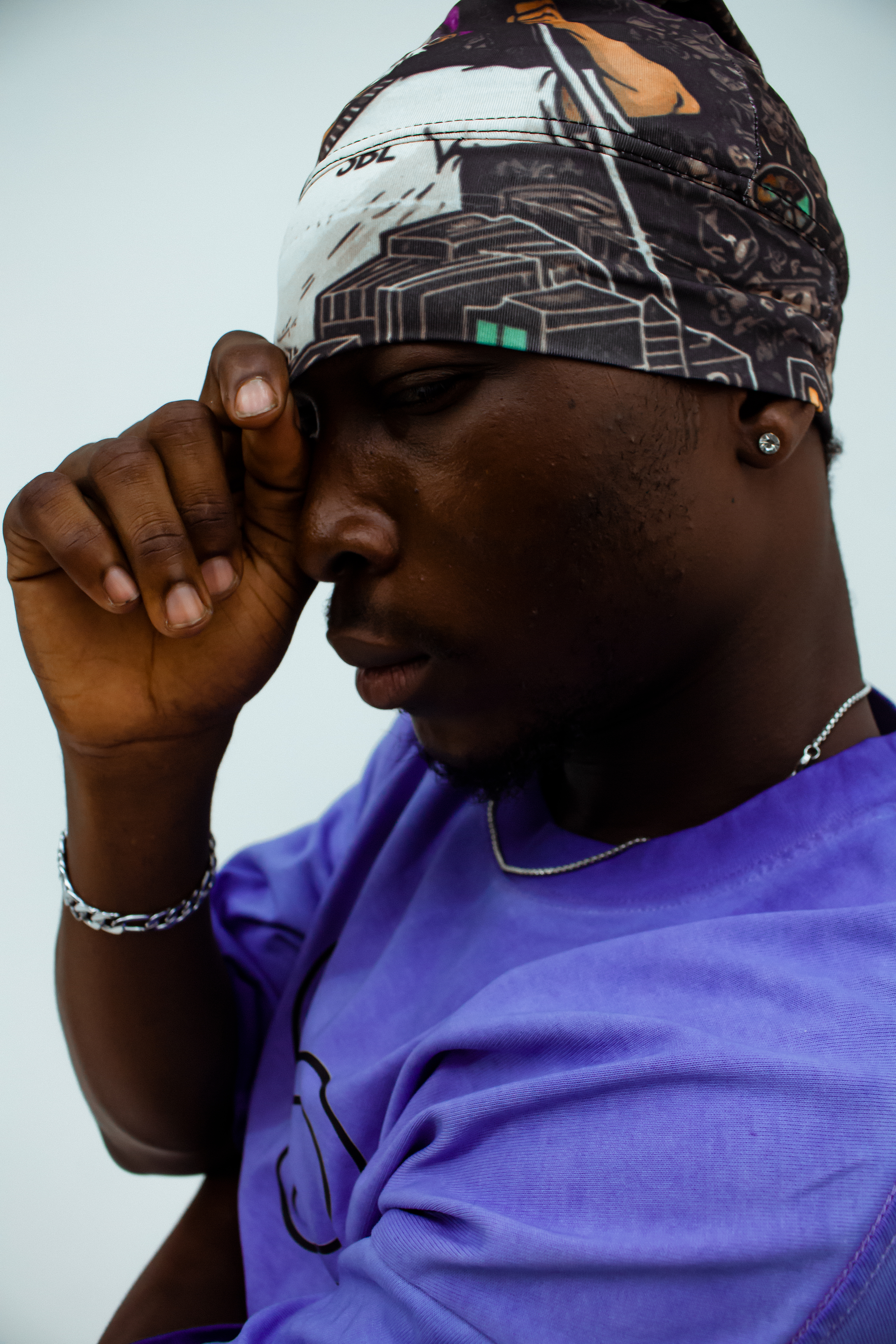 Man of the city Skull Cap